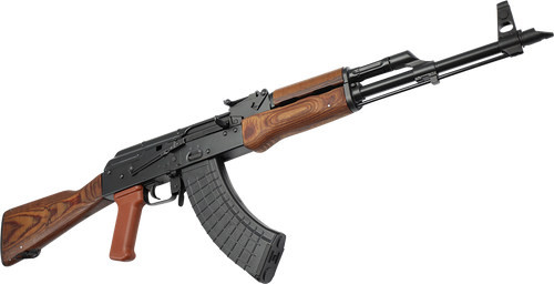Pioneer Arms Sporter AK-47 Rifle - Wood | 7.62x39 | 16" Barrel | 30rd | Laminated Wood Furniture