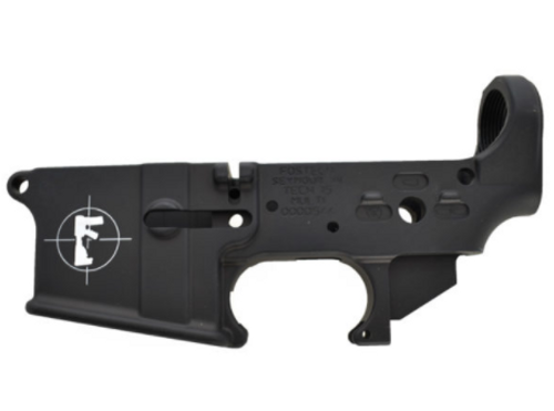FosTech Tech-15 AR-15 Forged Aluminum Receiver - Black | Stripped