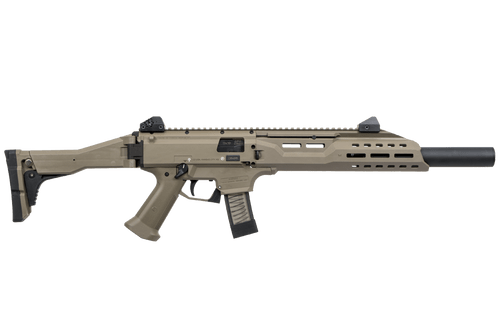CZ Scorpion EVO 3 S1 Carbine - FDE | 9mm | 16.2" Barrel | 20rd | Faux Suppressor