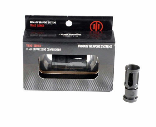 PWS Triad Flash Hiding Compensator - Triad 556 | MOD 2 | 1/2x28 threads | Fits .223