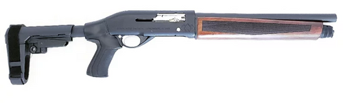 Black Aces Tactical Pro Series S Shotgun - Walnut | 12ga | 14" Barrel | SBA3 Brace
