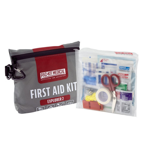 Pac-Kit Medical Medium Explorer Watertight First Aid Kit - 76 Pieces