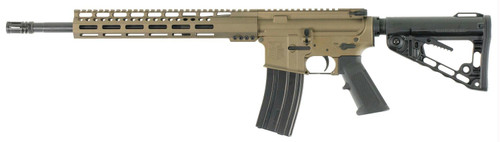 Diamondback DB15 AR Rifle - Burnt Bronze | 300 BLK | 16" Barrel | 12" M-LOK Rail | A2 Grip | A2 Flash Hider