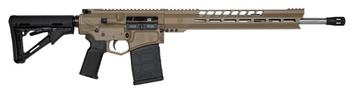 Diamondback Black Gold DB10 AR Rifle - FDE | .308 WIN | 18" SS Barrel | 15" M-LOK V Rail w/ Texture Pads | Magpul K2 Grip | Magpul CTR Stock | DB Flash Hider