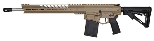 Diamondback Black Gold DB10 AR Rifle - FDE | .308 WIN | 18" SS Barrel | 15" M-LOK V Rail w/ Texture Pads | Magpul K2 Grip | Magpul CTR Stock | DB Flash Hider