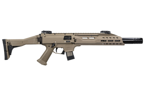 CZ Scorpion EVO 3 S1 Carbine - FDE | 9mm | 16.2" Barrel | 10rd | Faux Suppressor
