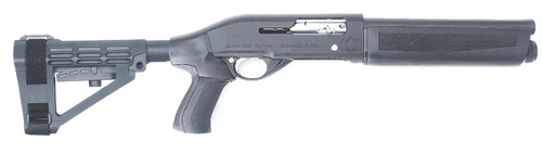 Black Aces Tactical Pro Series S Mini Semi-Auto Shotgun - Black | 12ga | 10" Barrel | SBA4 Brace
