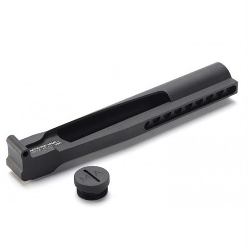 Manticore Arms F3 AK Stock Adapter Tube - Black | Fits 4.5mm Sidefolder AK