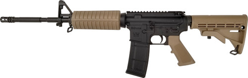 R Guns TRR15 Forged M4 AR15 Rifle - FDE | 5.56NATO | 16" Govt. Profile Barrel | A2 Handguard & Grip | A2 Front Sight & Flash Hider