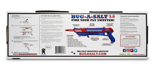 BUG-A-SALT 3.0 Pump Salt Shotgun - "SALT WARS" FREEDOM EDITION - Single