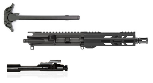 CBC AR15 Upper Assembly - Black | 5.56 NATO | 7.5" Barrel | 7" M-LOK Handguard Bundled w/ Anderson 5.56/300 BLK M16 Bolt carrier Group - Black Nitride & Tactical Superiority Ambi AR Charging Handle