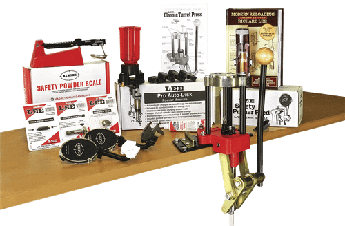 Lee Precision Classic 4 Hole Turret Reloading Press Kit