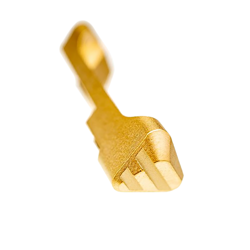 Tyrant CNC TDP320EGOLD  Extended Magazine Release Sig P320 Gold Steel