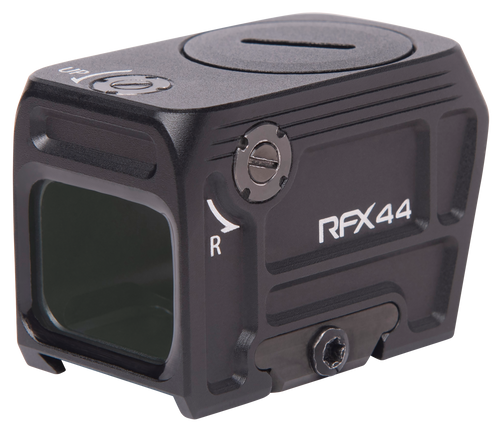 Viridian 9810113 RFX44  Black Anodized 1 x 21 x 16.5mm 5 MOA Green Dot ACRO/Picatinny High Mount