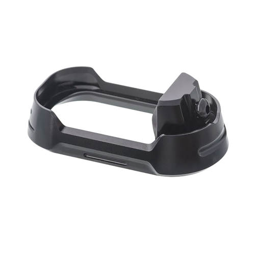 Tyrant CNC TDG19G34MWBLKBLKSRW  Magwell Fits Glock 19 Gen 3-4 Black 7000 Series Aluminum