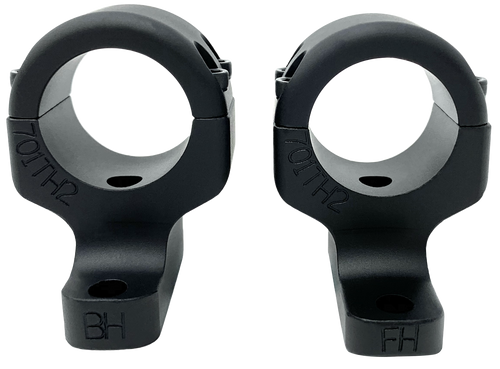 DNZ 701H2 Game Reaper 2 Scope Mount/Ring Combo Matte Black 1" Howa