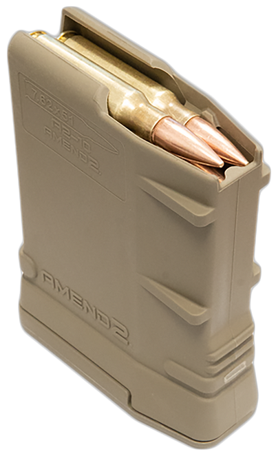 Amend2 762MOD2FDE10 MOD-2  10rd 308 Win/7.62x51mm Compatible w/ AR-10 Flat Dark Earth