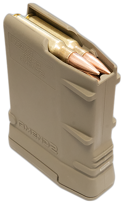 Amend2 762MOD2FDE10 MOD-2  10rd 308 Win/7.62x51mm Compatible w/ AR-10 Flat Dark Earth