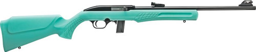 Rossi Semi-Auto Rimfire Rifle - Teal | .22 LR | 18" Barrel | 10 rd | Polymer Stock