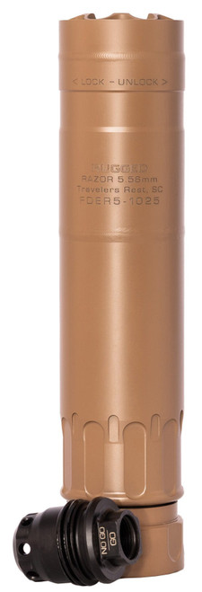 RUGGED SUPPRESSOR RAZOR 5.56 FDE