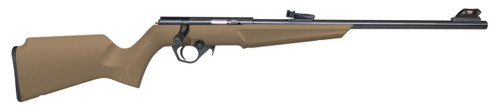 Rossi Compact Bolt Action Rimfire Rifle - Black / FDE | .22 LR | 16.5" Barrel | 10rd | Polymer Stock