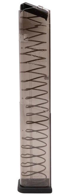 ETS Group SMKGLK2030 Pistol Mags  30rd Extended 10mm Auto Compatible w/Glock 20/29/40 Smoke Polymer