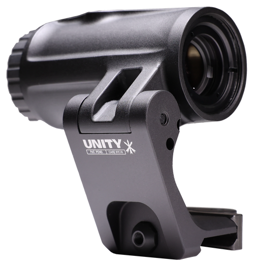 Unity Tactical LLC FSTM4B FAST FTC 4X Magnifier Black Anodized