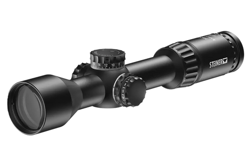 Steiner 8782 H6Xi  Black 2-12x42mm 30mm Tube, Illuminated STR-MIL Reticle
