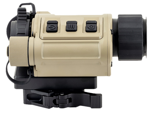InfiRay Outdoor RH25V2 RICO Micro V2 640 Thermal Weapon Sight Tan 1x25mm Multiple Reticle 640x480, 12 Microns, 60Hz Resolution, Zoom 1x/2x/4x
