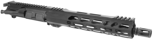 TacFire BU-556-10 Pistol Upper Assembly  5.56x45mm NATO Caliber with 10" Black Nitride Barrel, Black Anodized 7075-T6 Aluminum Receiver & M-LOK Handguard for AR-Platform  Includes Bolt Carrier Group