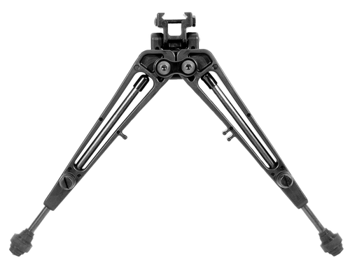 Limbsaver 12601 True-Track Bipod made of Durable Isoplast with Black Finish, Rubber Feet, Sling Stud Attachment, 7-11" Vertical Adjustment & Leg-Lock System