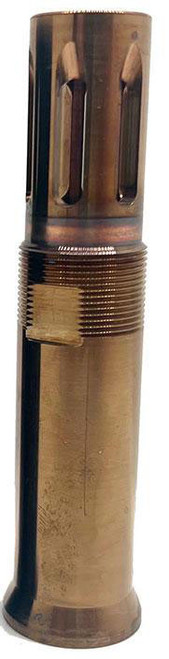 OTTER CREEK 1/2X28 OTB FLASH HIDER RAW HEAT TRE