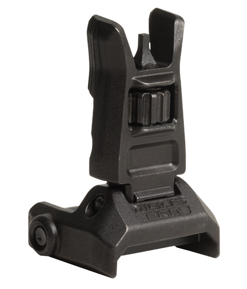 Magpul MAG275-BLK MBUS Pro Sight Front  QPQ Melonited Steel Construction AR Platform