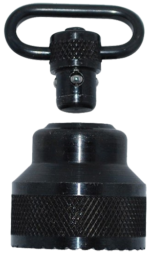 GrovTec US Inc GTSW298 Mag Cap  Set Shotgun 1" Push Button Black Oxide Moss 590/835 12 Gauge Steel