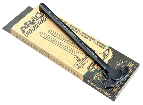 Strike Industries ARCHEL308BK Extended Latch Charging Handle AR-10 Black Anodized Aluminum