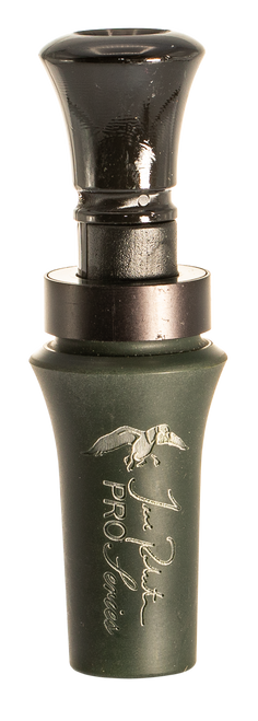 Duck Commander DCPROAOD Jase Pro Series  Open Call Double Reed Mallard Hen Sounds Attracts Ducks OD Green Acrylic