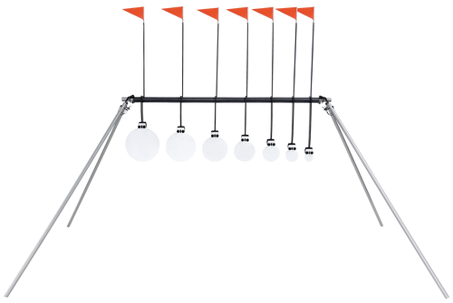 Birchwood Casey CFKYL12 Centerfire KYL  1/2" Black Steel Standing