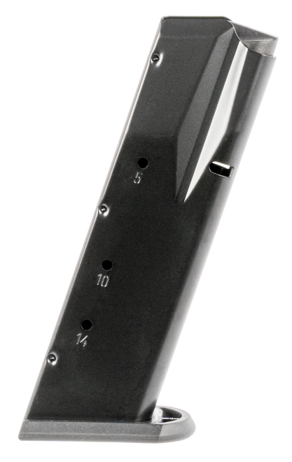 Mec-Gar MGWIT40LFAFC Standard  14rd 40 S&W Fits Tanfoglio Witness Large Frame Blued w/Anti-Friction Coating Carbon Steel