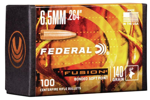 FUSION .264 CALIBER 140GR BULLET 100RD