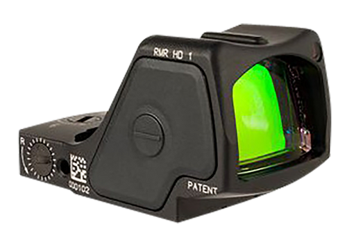 Trijicon 3200001 RMR HD Matte Black 1 x 0.89" x 0.67" 1 MOA Red Dot/55 MOA Circle Multi Reticle