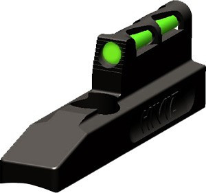 RUGER 22/45 LITE W/ADJ REARHIVIZ LITEWAVE FRONT SIGHT FOR 