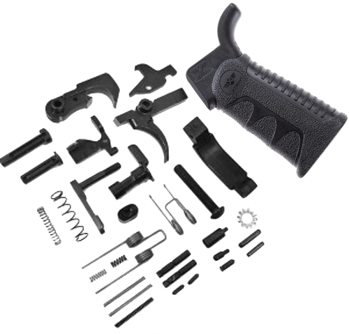Xtech Tactical XTT138LPK  Lower Parts Kit Black