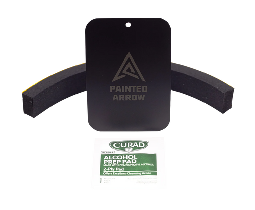 Painted Arrow APP001 Mag-Pro Smart Phone Mount Black Includes Phone Plate Stabilizer Dampener Alchohol Prep Pad