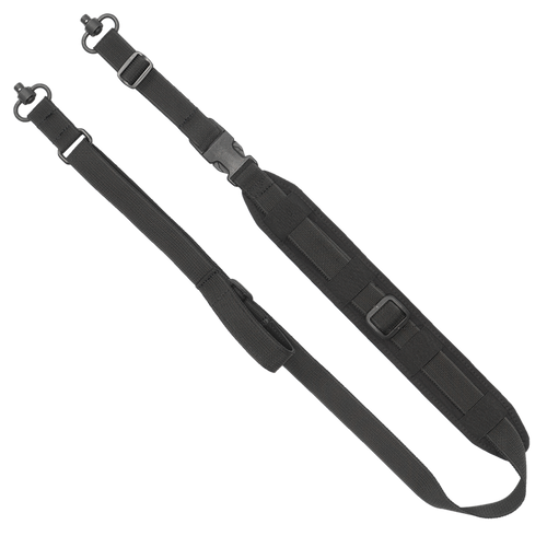 GrovTec US Inc GTSL127 QS 2-Point Sentinel Black Adjustable Rifle/Shotgun