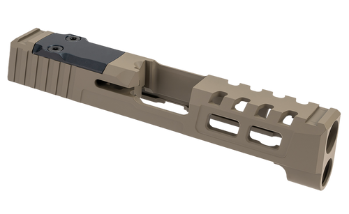 Zaffiri Precision ZPS.2.HCPRO.FDE ZPS.2 Custom Slide Fits Springfield Hellcat Pro Flat Dark Earth 17-4 Stainless Steel