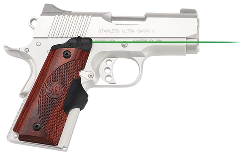 Crimson Trace LG902G Lasergrips Master Series 1911 Compact, Green Laser Rosewood