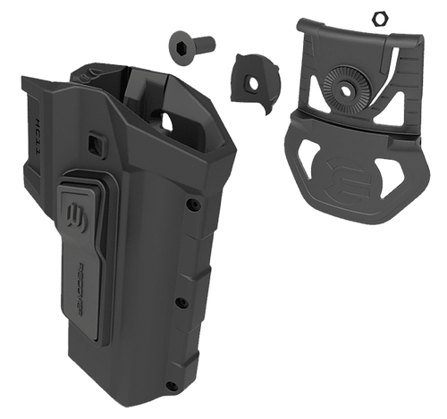 Recover Tactical HC11AR01 HC11 Holster OWB Black Polymer Belt Fits 1911 Right Hand