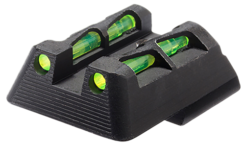 HiViz HKLW11 LiteWave  Green/Red Black Frame Fits H&K 45/P30/VP9/VP40