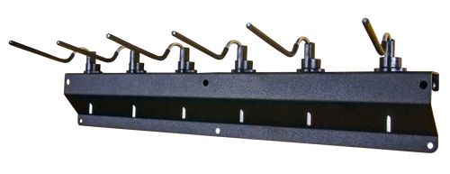 Berry's 65892 Gun Safe Pistol Rack Black Holds 6 Pistols