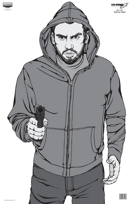 Eze-Scorer 23 x 35 BC Bad Guy Target